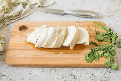 Pollo cocido recalentado en sartén