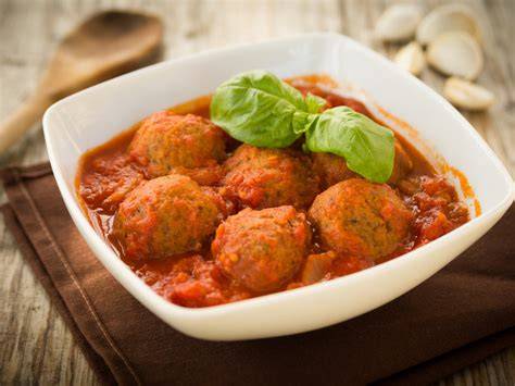 Albóndigas de cerdo horneadas