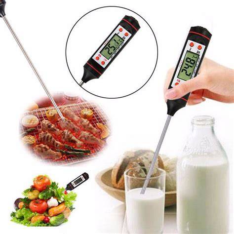 Termómetro para medir la temperatura de los ingredientes