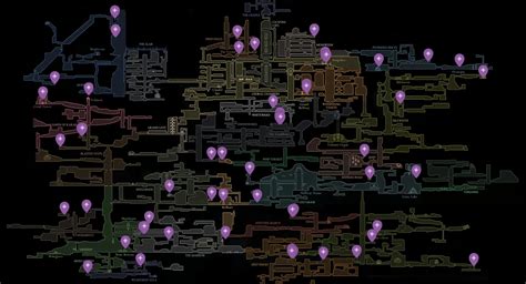 Mapa con las ubicaciones de las sedes de Peñascal