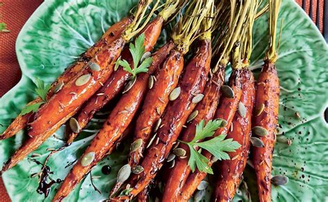 Zanahorias asadas con hierbas aromáticas
