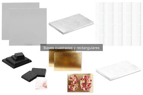 Ejemplos de bases cuadradas para tartas