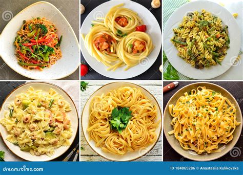 Variedades de pasta italiana