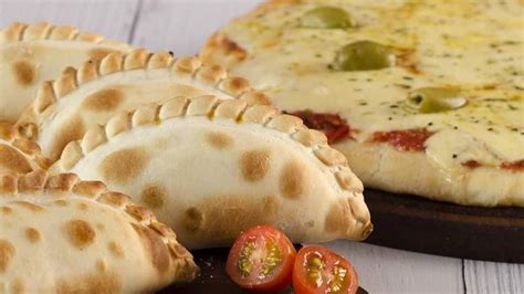 Variedad de pizzas y empanadas de Big Pizza
