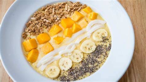 Smoothie bowl de jengibre y brócoli