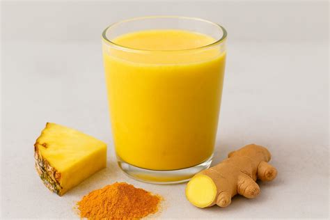 Curd de piña y jengibre casero