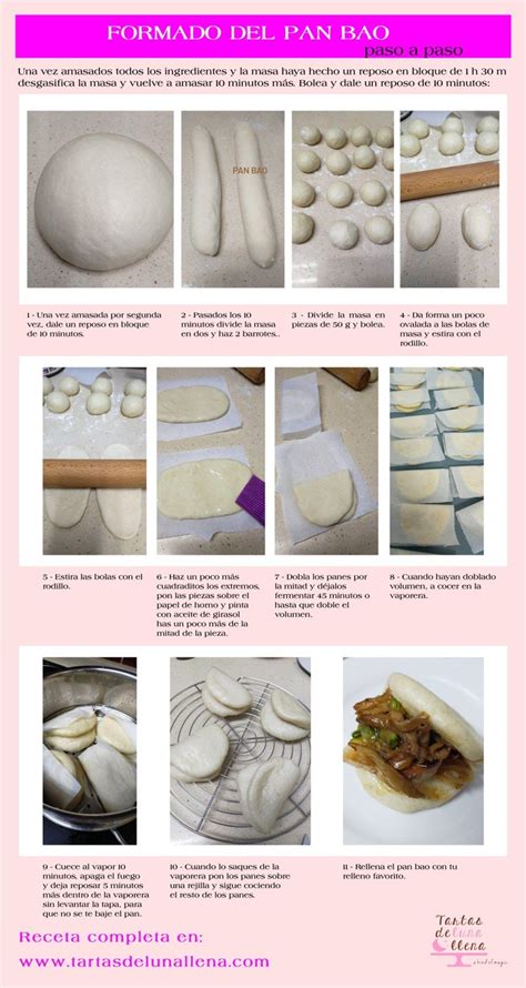 Formado del pan bao