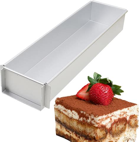 Molde rectangular para tartas de capas
