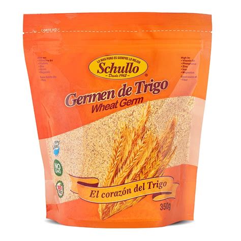 Ingredientes para pan de germen de trigo