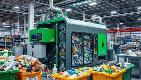 Máquina de reciclado de plástico