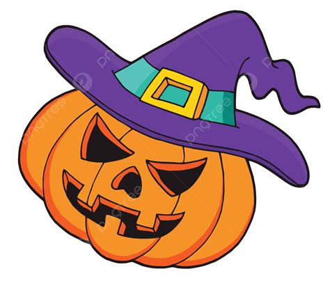 Calabaza de Halloween coloreada