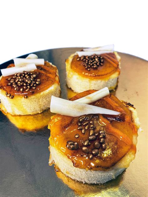 Bizcocho dorado y caramelizado