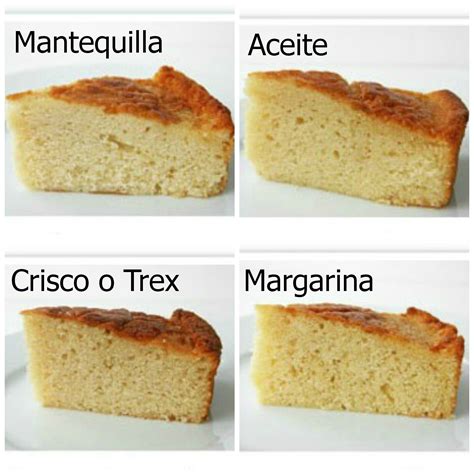 Tipos de bizcochos con grasa: mantequilla vs aceite