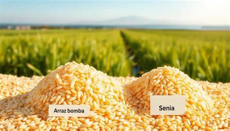 Variedades de arroz para paella: Bomba, Albufera y Senia