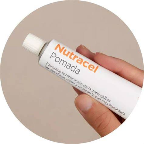 Infografía: Componentes clave de Nutracel Pomada y sus beneficios