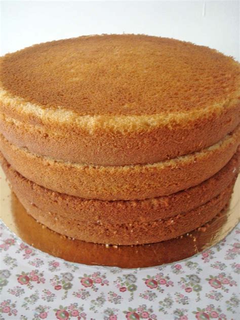 Base de bizcocho para tarta