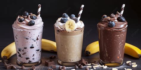 Plátanos y chocolate para batido