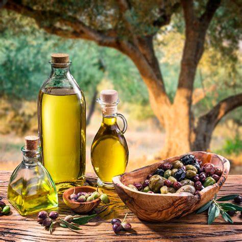 Olivos y aceitunas, fuente de aceite de oliva