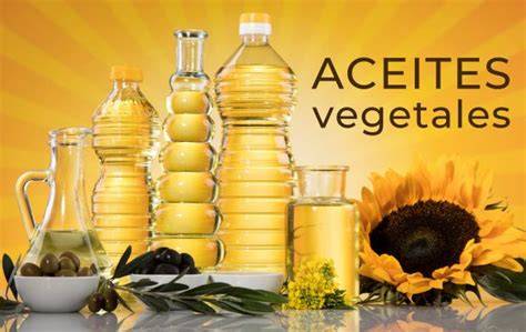 Diversidad de aceites vegetales comestibles