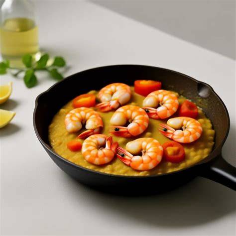 Arroz tostándose en una sartén con aceite