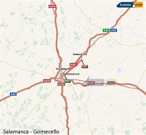 Mapa de Gomecello, Salamanca, con posibles ubicaciones de panaderías