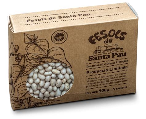 Fesols de Santa Pau en detalle