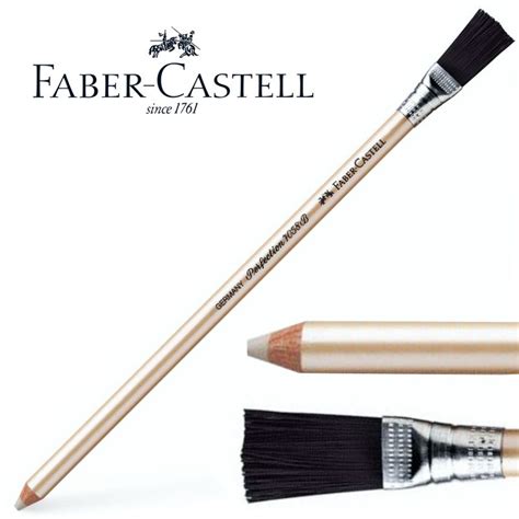 lápiz Faber-Castell con goma y escobilla