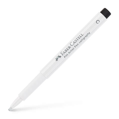 rotulador blanco Faber-Castell Pitt Artist Pen