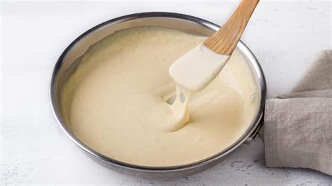 Proporciones para bechamel espesa y líquida