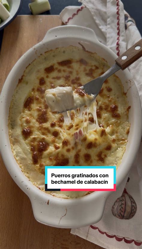 Platos gratinados con bechamel