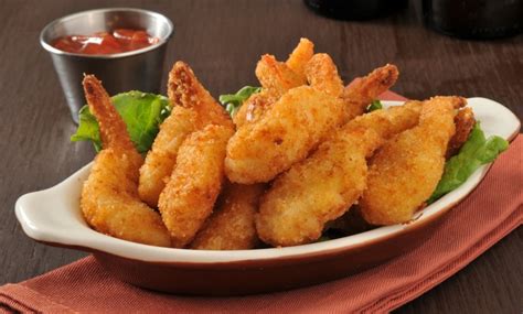 Proceso de apanado de los camarones