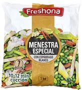 Salteados y menestras congeladas