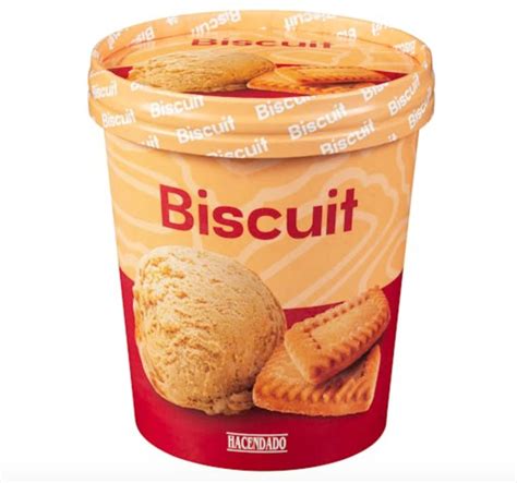 Helado Biscuit de Hacendado