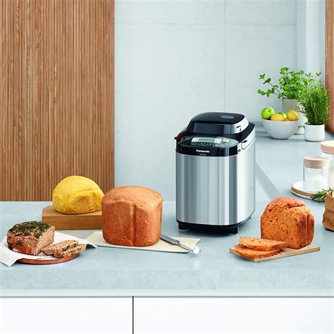 Panificadora Panasonic haciendo diferentes tipos de pan