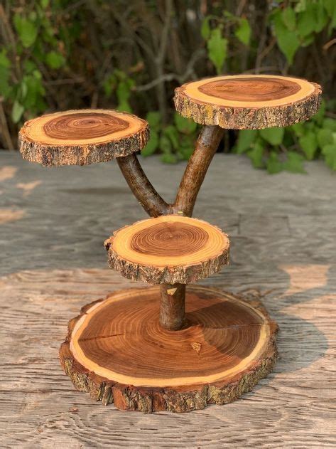 DIY: Soporte de tarta de madera
