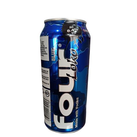 Lata de Four Loko y sus ingredientes principales