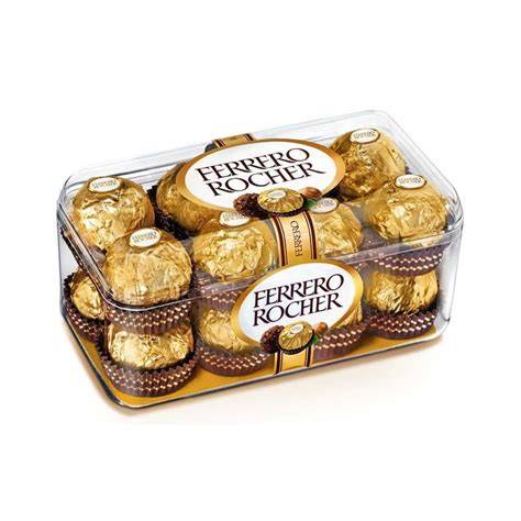 Caja de Ferrero Rocher de 16 piezas