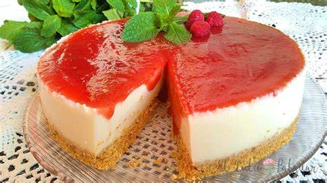 Relleno de crema de queso para tarta