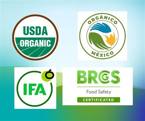 Certificaciones de productos alimentarios