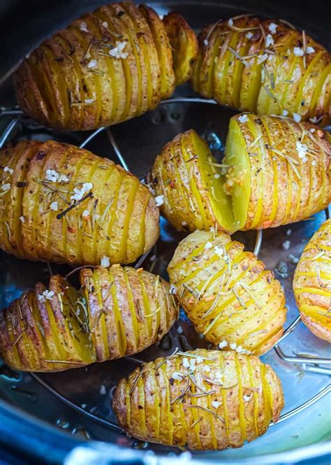 Patatas Hasselback asadas