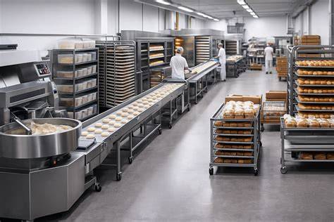Automatización en panadería industrial