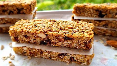 Preparación de barritas de oblea saludables