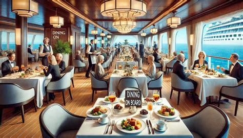 Cena gourmet a bordo de un crucero antártico