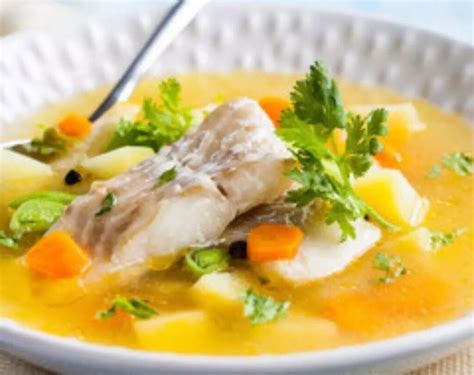 Caldo de pescado casero