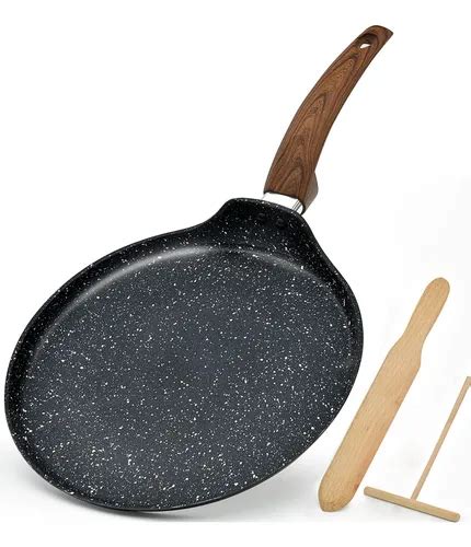 Sartén para crepes con accesorios