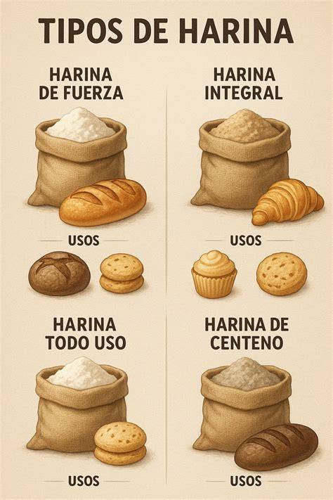 Tipos de harina para masas