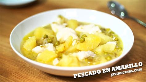 Ingredientes para Pescado en Amarillo