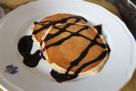 Tortitas de limón con sirope