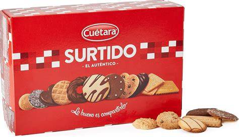 Caja de Galletas Risitas de Fresa
