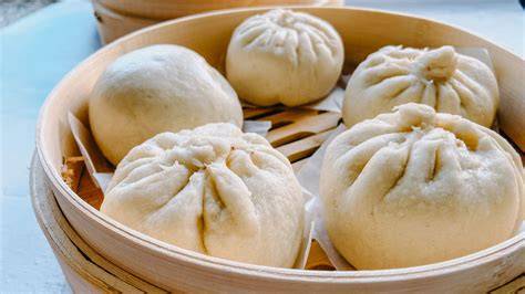Baozi de cerdo al vapor